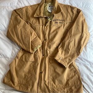 Shaefer Outfitter Barn Long Duster Coat Jacket Men’s L Made USA Navajo